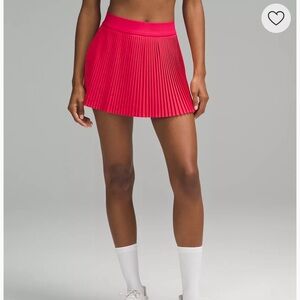 brand new with tags lulu lemon size 14 mesh pleats mini tennis skirt